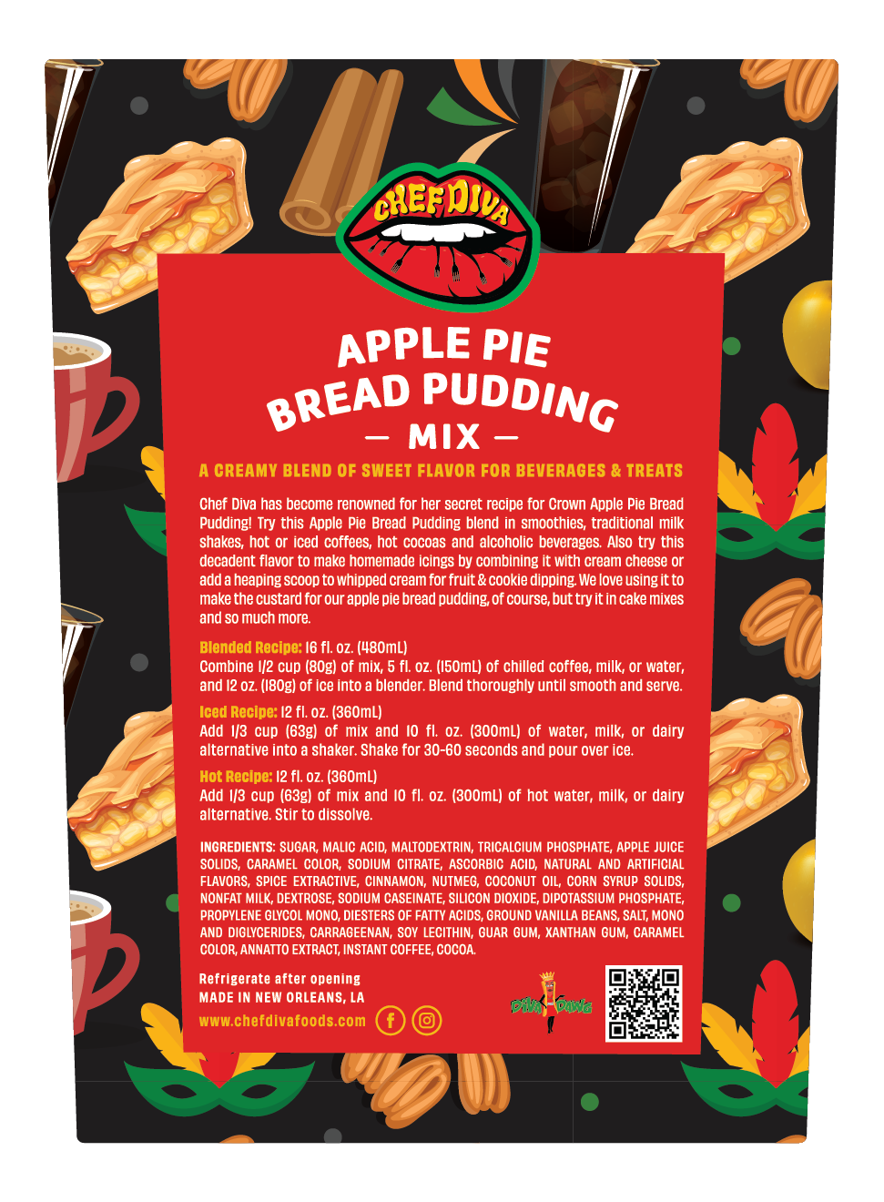 Apple Pie Bread Pudding Mix