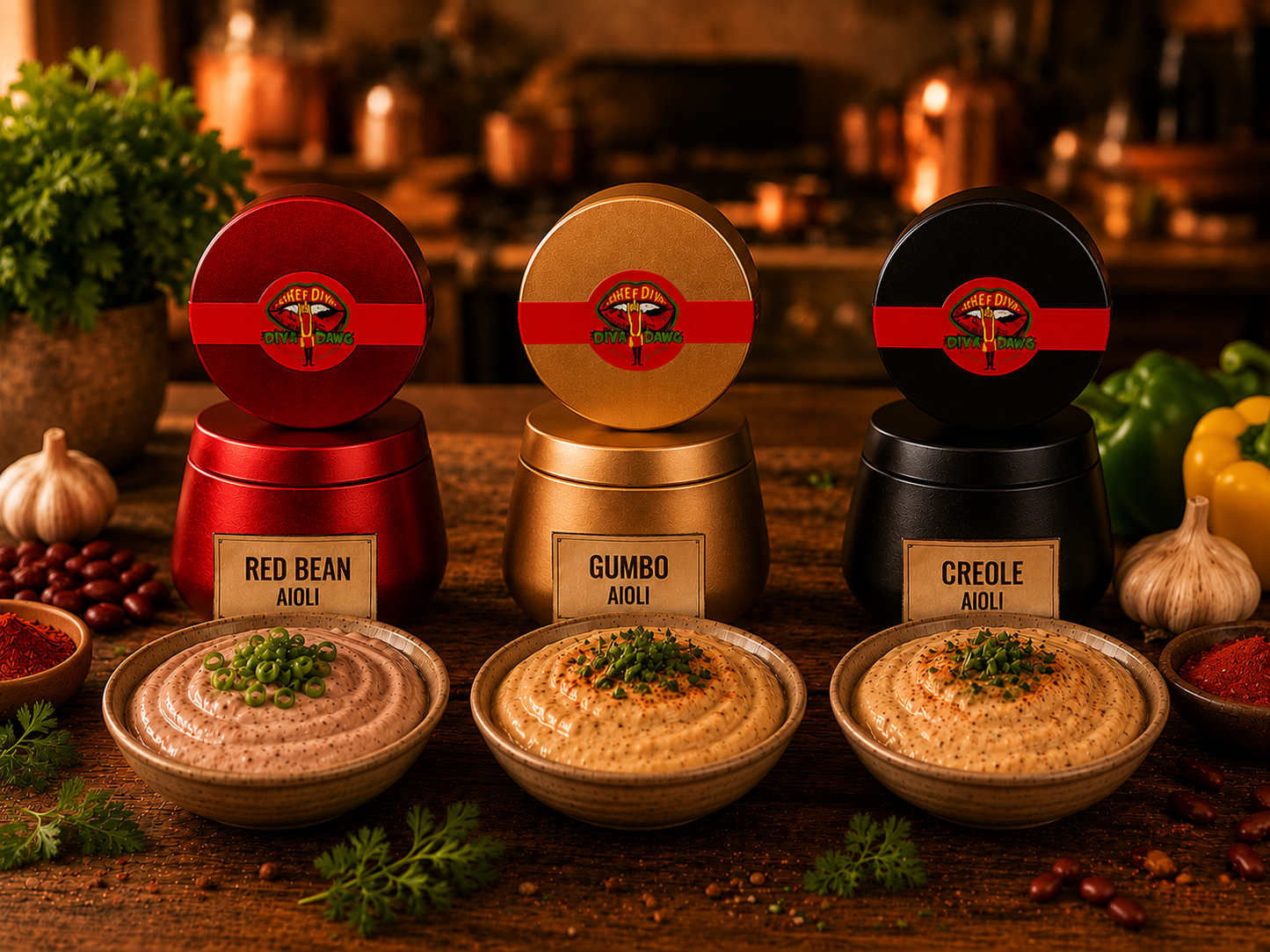 3 Spice Travel Gift Pack – Red Bean, Gumbo & Creole Blends