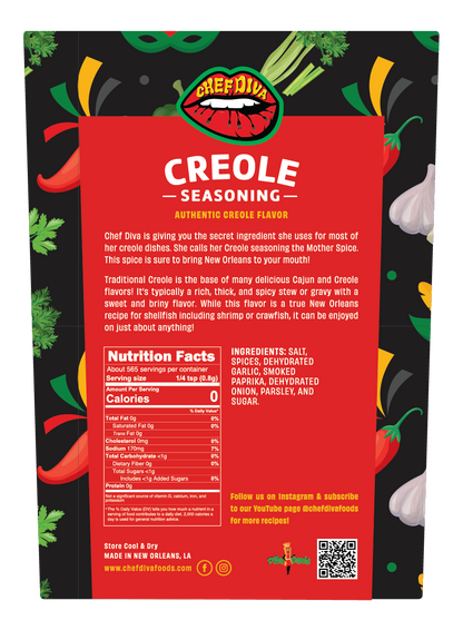 Creole Seasoning – Chef Diva's Signature "Mother Spice"