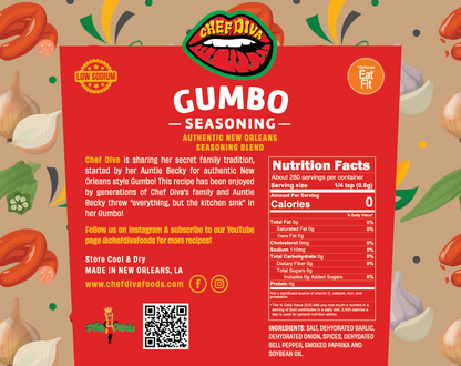 Gumbo Seasoning – Authentic Low Sodium New Orleans Blend