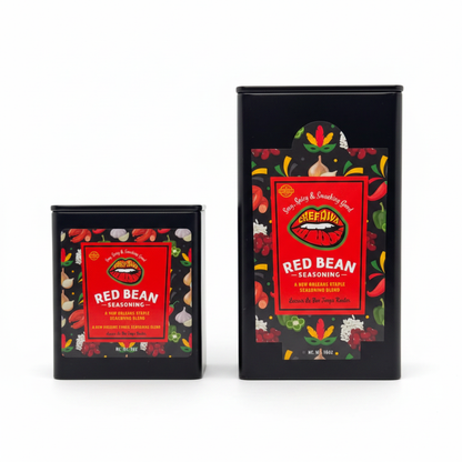 Red Bean Seasoning – 8oz vs 16oz Side by Side